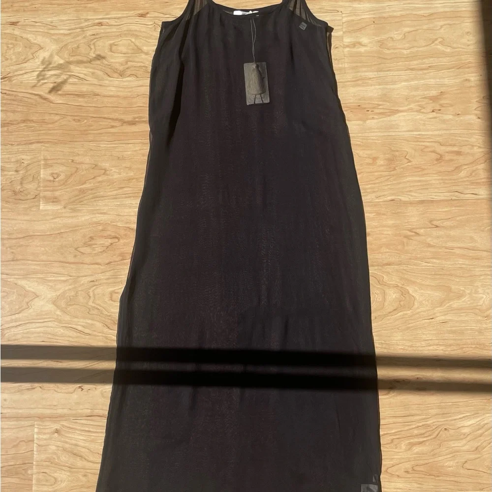 |Doen| Black Sheer Slip Dress Size XS NWT - Picture 5 of 13